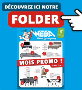 Promo chez Meubles WEBA .